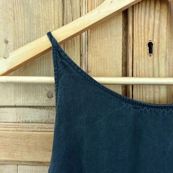 Avec Les Filles 2 Black Tank Dress Sun Kissed Adjustable Straps Large Pockets - Picture 5 of 15